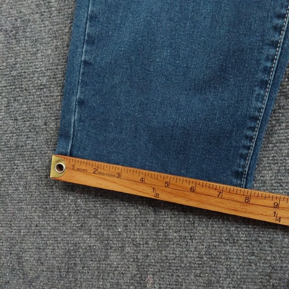 True Religion Bobby Relaxed Baggy Jeans Mens 30x30 Medium Blue TR Applique Y2K